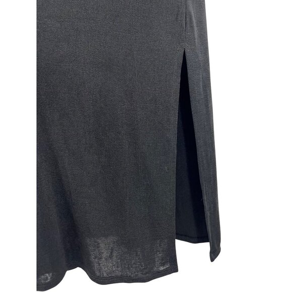 Intimately Free People Black Halter Midi Dress Cowl Neck Medium M New - Picture 5 of 9